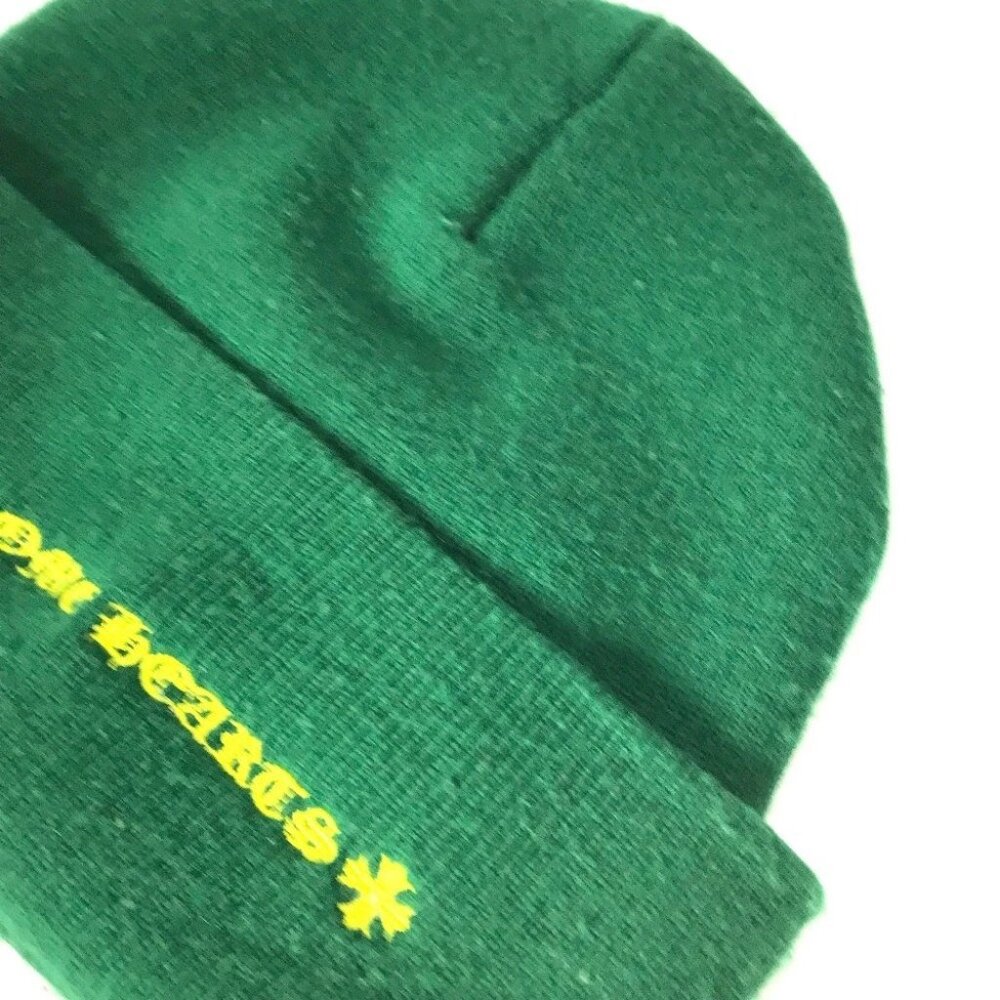 CHROME HEARTS Matty Boy beanie hat knit hat knit cap Knit hat acrylic Green - Picture 5 of 10
